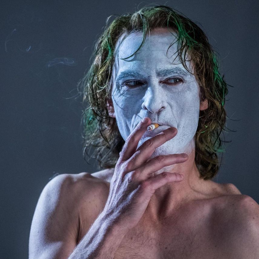 Imatge de Joaquin Phoenix en el rodatge de Joker