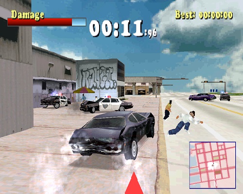 Driver PS1 Screenshot